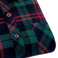 thumbnail image 6 of Sookity Men's and Big Men's Shirt with Long Sleeves Plaid Christmas Shirt Business Casual Shirts for Men Green,S, 6 of 6