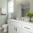 thumbnail image 7 of Tempaper Decorative Tile Green Peel and Stick Wallpaper, 20.5" x 16.5', 7 of 7