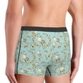 thumbnail image 5 of Balery Cute Honeybees Men's Boxer Briefs, Soft and Breathable Cotton Underwear with nylon Waistband-Large, 5 of 9