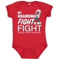 thumbnail image 3 of Inktastic My Grandma's Fight is My Fight Cervical Cancer Awareness Boys or Girls Baby Bodysuit, 3 of 5