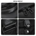 thumbnail image 3 of Travel Duffle Bag for Women Men, Weekender Bags Carry on Gym Bag with Wet Pocket/Adjustable Strap, Foldable Waterproof Overnight Tote Bag for Plane Sports Dance, Black, 3 of 10