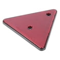 thumbnail image 2 of Baverta Réflecteur Triangulaire Réflecteur arrière Rouge de sécurité pour camions RV Remorques Portail, 2 of 8