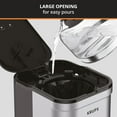 thumbnail image 4 of Simply Brew Compact 5 Cup Coffee Maker: Stainless Steel Design, Pause & Brew, Keep Warm, Reusable Filter, Drip-Free Carafe, 4 of 6