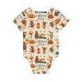 thumbnail image 5 of Balery Autumn In The Forest Pattern Baby Climbing Clothes Infant Bodysuit Cute Infant Bodysuit Baby Romper-3 Months, 5 of 7