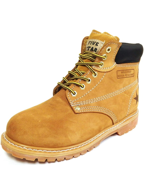 Men's Leather Work Boots