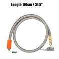 thumbnail image 3 of Adaptador de manguera de inflado de neum?ticos Flexible de 31,5 ", 1 Uds., mandril de aire de tama?o de rosca M6 con manguera para v?lvula de neum?tico est?ndar, rosca fina con v?lvula de liberaci?n de aire Unique Bargains mandriles para neumáticos de automóviles, 3 of 6