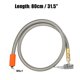 thumbnail image 3 of Adaptador de manguera de inflado de neum?ticos Flexible de 31,5 ", 1 Uds., mandril de aire de tama?o de rosca M6 con manguera para v?lvula de neum?tico est?ndar, rosca fina con v?lvula de liberaci?n de aire Unique Bargains mandriles para neumáticos de automóviles, 3 of 6