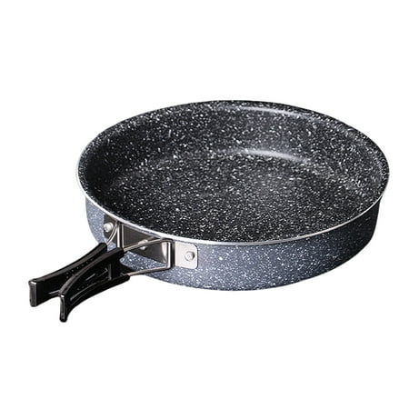 

Non-stick Frying Pan Skillet | Non-Stick Skillet with Foldable Handle | Durable Lightweight Camp Cookware for Cooking Eg