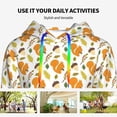 thumbnail image 4 of Cauagu Squirrel Eating Nuts for Women's Hooded Sweatshirts Pullover Hoodie for Women Fall Workout Sweat Long Sleeve Preppy Sweatshirts-Large, 4 of 7