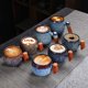 thumbnail image 1 of Taza de cerámica con mango de madera para horno, taza de café para oficina, taza de té creativa, taza de leche personalizada para el hogar, 1 of 5
