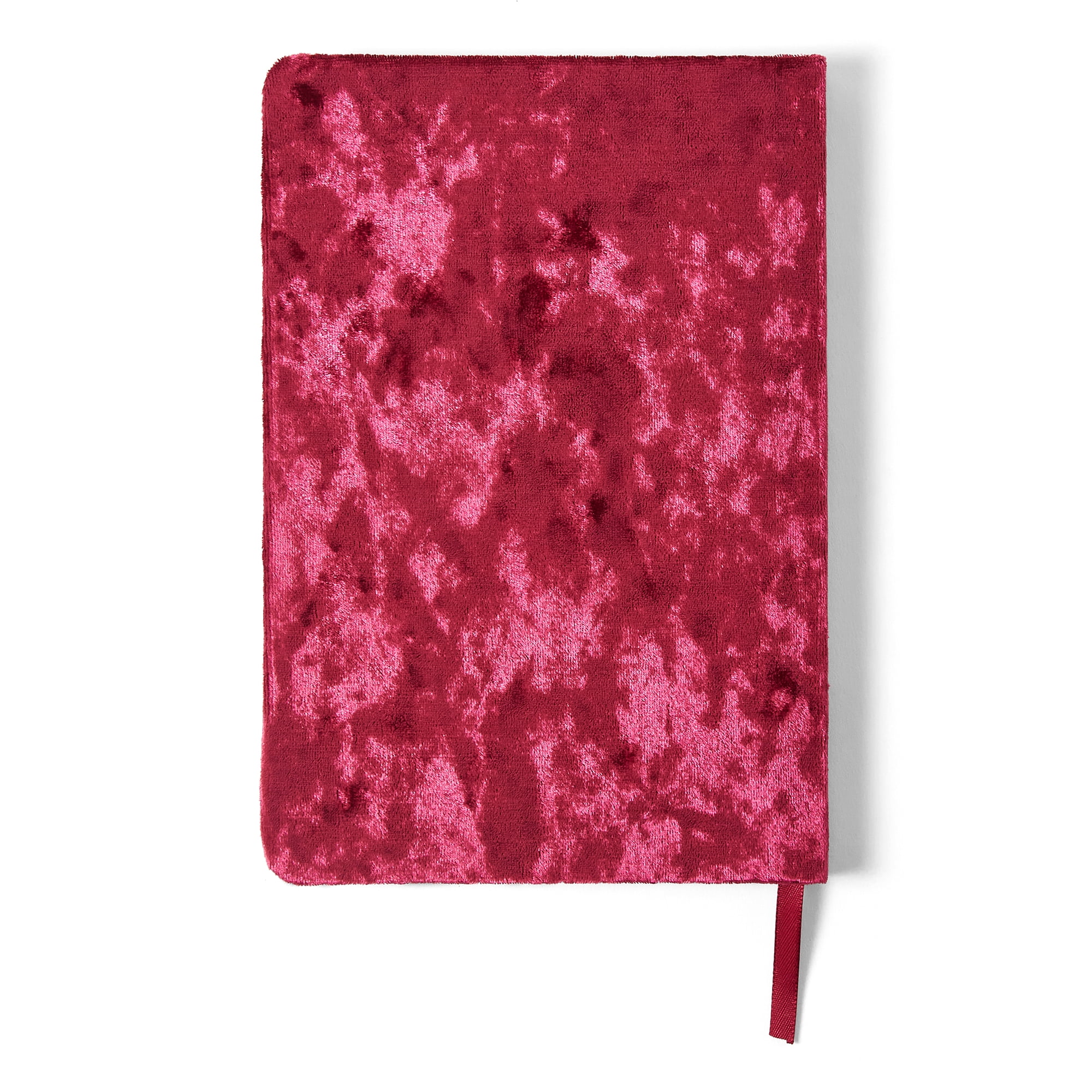 Sorority Shop Alpha Sigma Alpha Notebook - ASA Velvet Notebook, With Velvet Cover, Gold Foil Imprint, Satin Ribbon, 216 Lined Pages, Glued Binding - Sorority Journal