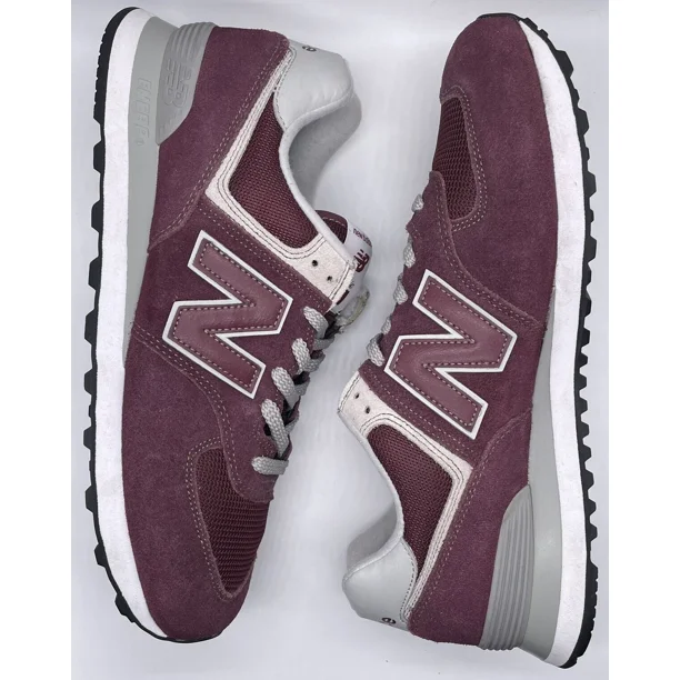 New Balance Mens 574 Burgundy ML574EGB Size 10 D NWOB Lifestyle Classic