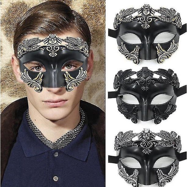 Máscara de Mardi Gras Máscara de mascarada para hombre Vintage veneciana a cuadros Fita musical Máscara de mascarada para hombre Vintage a cuadros venecianos Máscara de Mardi Gras Máscara de mascarada para hombre Vintage veneciana a cuadros Fita musical Máscara de mascarada para hombre Vintage a cuadros venecianos