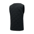 thumbnail image 4 of 2023 Winter Womens Heated Vest Womens Heated Vest Winter Outdoor 20 Electric Heating Area Lightweight Coats Plus Size Unisex Sleeveless Zipper Heated Quilted Jackets Up to 65% off, 4 of 4