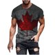thumbnail image 2 of Tops para hombre, blusas y camisas de manga corta con cuello redondo para hombre, jersey informal con cuello redondo estampado para hombre, pantalones cortos deportivos para fitness, blusa de poliéste, 2 of 5