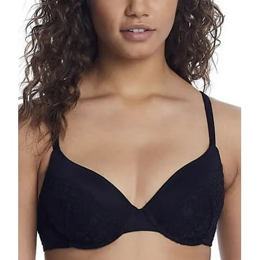 REVEAL Midnight Black The Perfect Demi with Lace Bra, US 38DDD, UK 38E, NWOT