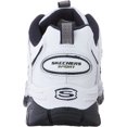 thumbnail image 6 of Skechers Men's Energy Afterburn Lace-Up Sneaker, White/Navy Blue, 10 Wide, 6 of 13