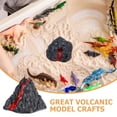 thumbnail image 5 of 12pcs Plastic Volcano Statues for Sand Table, Volcano Ornaments and Decorations Set for Kids and Adults, 5 of 7