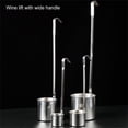 thumbnail image 6 of Necvior 304 Stainless Steel Dipper for Wine Easy to Carry Flat Bottom Spoon Kitchen Tool, 6 of 16