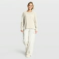 thumbnail image 3 of Women's Fanatics Cream Carolina Panthers Dove Legacy Long Sleeve T-Shirt, 3 of 5