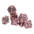 thumbnail image 1 of Dados de Metal 7 Piezas Juego de Dados con Patrón Grabado de Metal Hombres Mujeres Fiesta Mesa Divertidos Dados Poliédricos Accesorios para Juego de Cartas ANGGREK Otros, 1 of 8