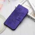 thumbnail image 2 of Case for Motorola MOTO G Stylus 5G 2022 Flip Wallet Phone Case Short Strap Embossed Sunflower With Card Slots Holder Luxury PU Leather, 2 of 5