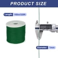thumbnail image 2 of 1/16 Inch Polypropylene Rope Braided Ropes, 328ft Nylon Rope Dark Green, 2 of 6