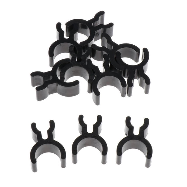 10 Clips para Lápiz de Trompeta de Cuerno Francés Que Se Adaptan a Notas Internas, Parte de Bricolaje, Negro Hugo Titular de lápiz de trompeta