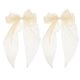 thumbnail image 2 of Elegant Big Hair Bow Clip with Iron Material and Beige Color for Home Use and Special Occasions 2pcs, 2 of 2