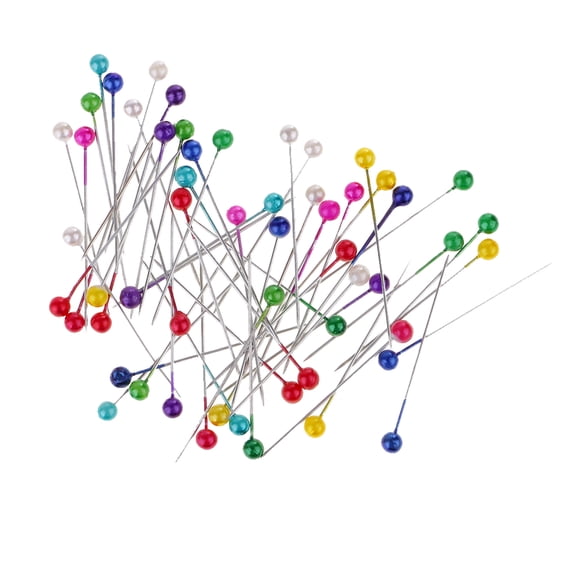 100pcs Pearl Sewing Pins for Tailor Dressmaking Wedding Bouquet