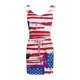 thumbnail image 4 of Vestido ajustado sin mangas de color sólido con cuello en V cómodo informal a la moda para mujer Pompotops ghjkhdj8032, 4 of 6
