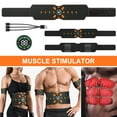 thumbnail image 3 of Omorc Muscle Stimulator Muscle Trainer, Electric ABS Muscle Toner Machine Toning Belt Simulation Fat Burner Belly Shaper with 10 Modes 39 Levels, 3 of 13