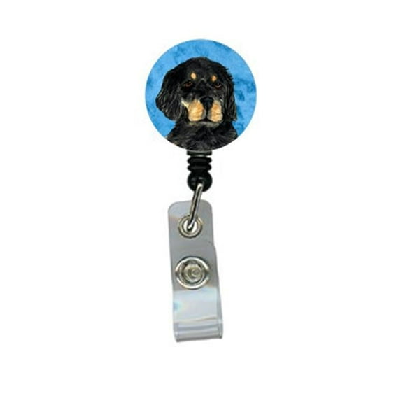 Carolines Treasures SS4791-BU-BR Gordon Setter Retractable Badge Reel Or Id Holder With Clip
