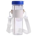 thumbnail image 2 of Happy date 850ml Water Bottle With Fruit Infuser Fruit Infused Water Bottom Loading, Large Water Infuser for More Flavor : Delicious, Healthy Way to Up Your Water Intake, 2 of 7