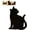 #1, variant on Cat Shadow Night Light Set, LED Cat Silhouette Wall Light with Lights & Sound Sensor, Cute Animal Projection Lamp, Decorative Ambient Night Lamps, for Hallway Decor, Cats Lovers Gifts (3pcs)