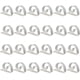 thumbnail image 1 of Paquete de 24 clips de plástico transparente para mantel, soporte para cubierta de mesa para fiesta (paquete de 24) para la mesa en fiesta, picnic, restaurante, 1 of 5