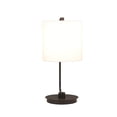 thumbnail image 3 of Benjara BM229472 21 in. Table Lamp with Curved Metal Support, Black, 3 of 5