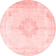 thumbnail image 1 of Ahgly Company Indoor Round Persian Red Traditional Area Rugs, 6' Round, 1 of 4
