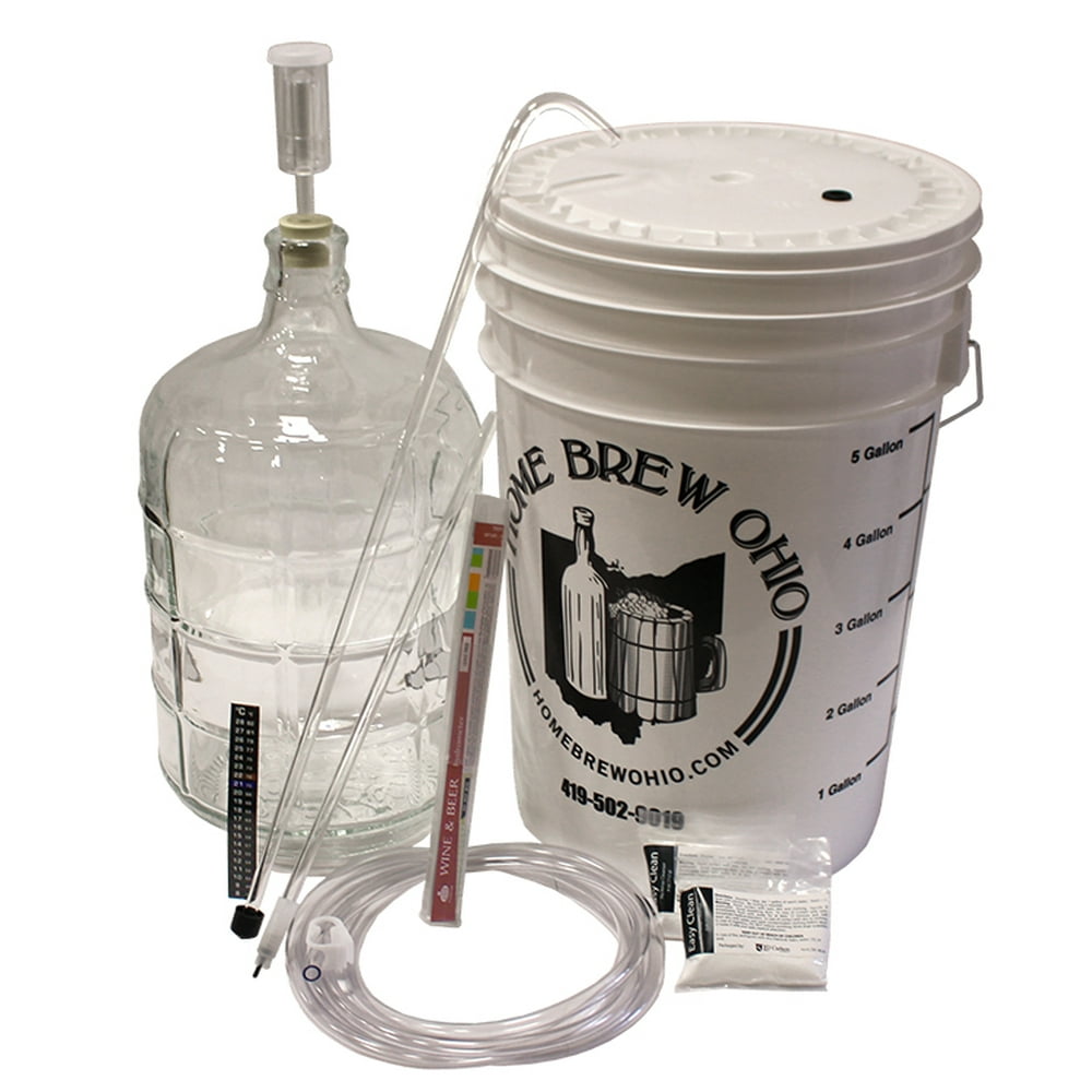 Wine Making Equipment Kit Glass 3 Gallon