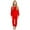 A-Red520, variant on Toddler Girls Sets Spring Long Sleeve Knitted Ribbed Tops With Long Pants Cozy Sleepwear Children Girls Soft Nightwear