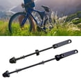 thumbnail image 1 of Quick Release Lever Anti-oxidation High Hardness Sturdy Structure Comfortable Grip Front Wheel 100mm Rear 135mm Repair Ergonomic Design Mountain Bike Bicycle Steel Skewer Bike Accessory, 1 of 7