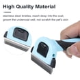 thumbnail image 4 of Pet Groom Brush reduce eficazmente el desprendimiento hasta en un 95% Elimina el pelo enredad MABOTO Cepillo de aseo, 4 of 7
