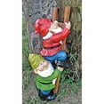thumbnail image 1 of Design Toscano QM2360100 Up The Ladder Climbing Funny Gnome Garden Statue, 11 Inch, Multicolored, 1 of 3