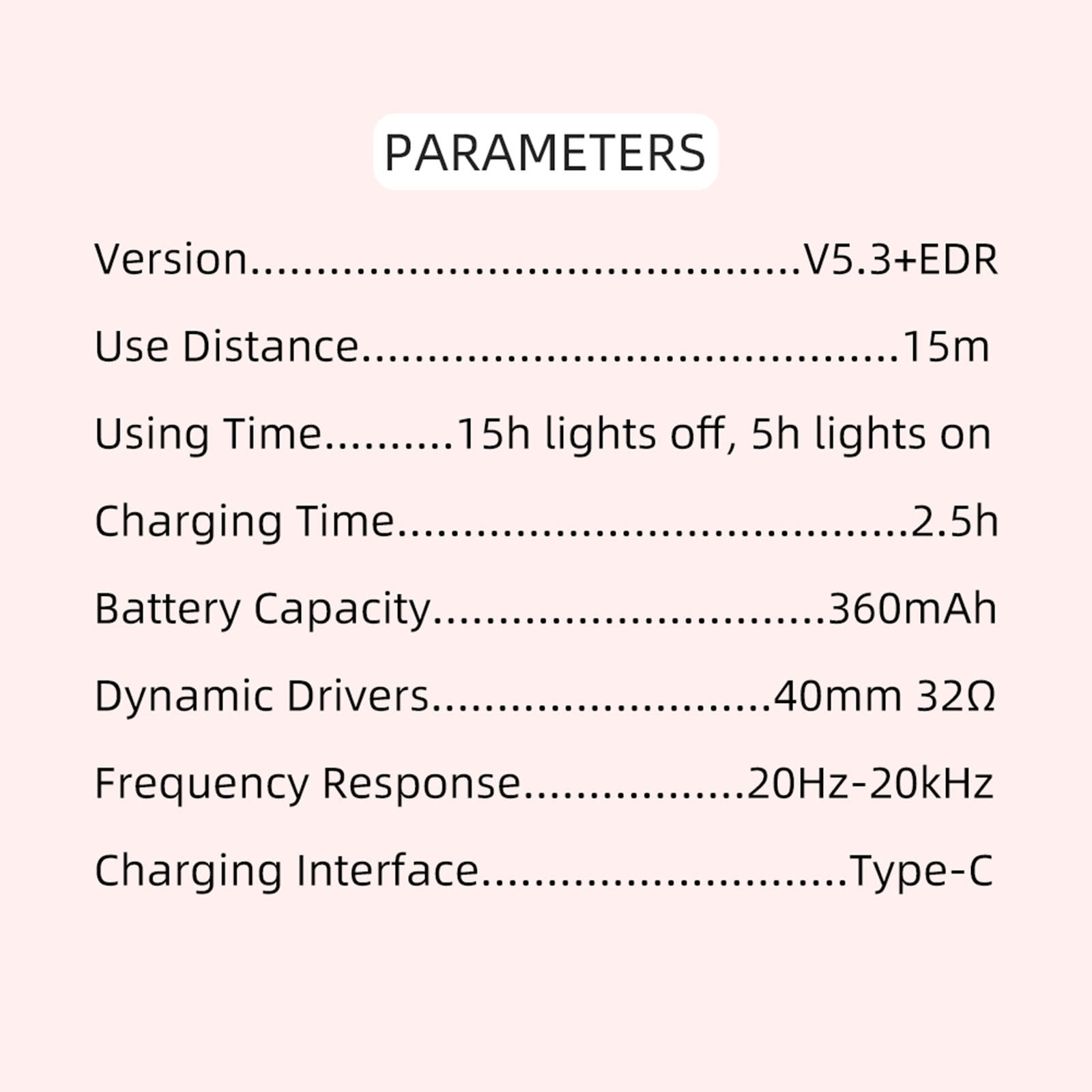 Wireless Headset with Mic for Work, Bluetooth Headset with AI Noise Cancelling Microphone, 65Hrs Working Time Wireless Headset with Microphone for Work from Home/PC/CallCenter/Computer/Laptop - Beige