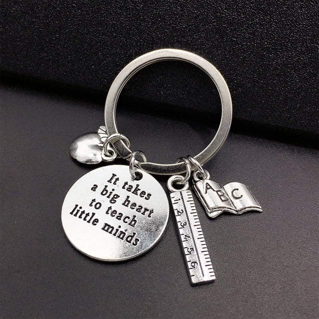 TopLLC Keychains Teacher Keychain Teacher Teacher's Day Gift Thanksgiving Graduation Keychain Dust shield