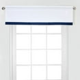 thumbnail image 3 of Bacati - MixNMatch Band Window Valance 15"x54" 100% Cotton Percale Fabrics, Pink, 3 of 4
