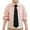 Pink, variant on REDARER Unisex Kids Gentleman Shirt with Tie - Solid Long Sleeve Toddler Lapel Button-Down Formal Casual Top,4-5 Years
