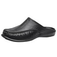 thumbnail image 2 of Zpanxa Mens Slippers's Comfortable Soft-soled Non-slip Outdoor and Indoor Dual-use Slippers Flip Flops for Men Black 41, 2 of 5