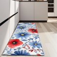 thumbnail image 4 of Pioneer Flower Floral Print Pattern Kitchen Rug Mat,Kitchen Runner Rugs Non Skid Washable,Decorative Kitchen Floor Mats for Kitchen,Sink,Laundry,17"X47", 4 of 5