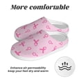 thumbnail image 6 of Goofa Breast Cancer Awareness 1 Print Womens Mens Cotton Lightweight House Slippers , Washable Home Slippers,Indoor Comfy Bedroom Cozy Slippers-42/43, 6 of 7